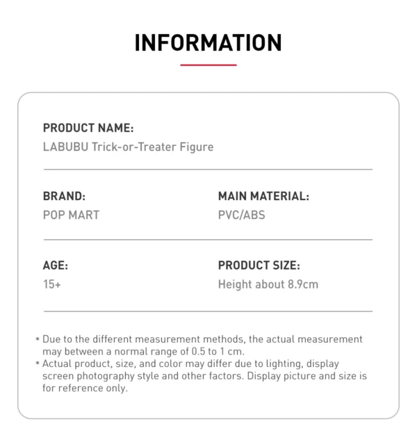 LABUBU Trick-or-Treater Figure