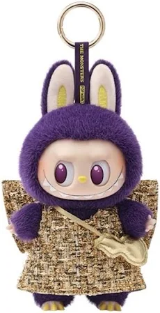 Pop Mart Labubu The Monsters x Pronounce Wings of Fortune Vinyl Plush Hanging Card