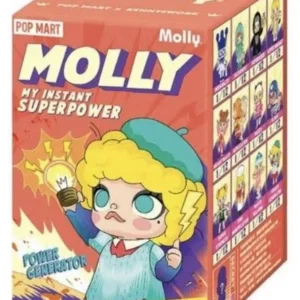 shopping (5) POPMART MOLLY My Instant Superpower Blind Box Figure Orange series